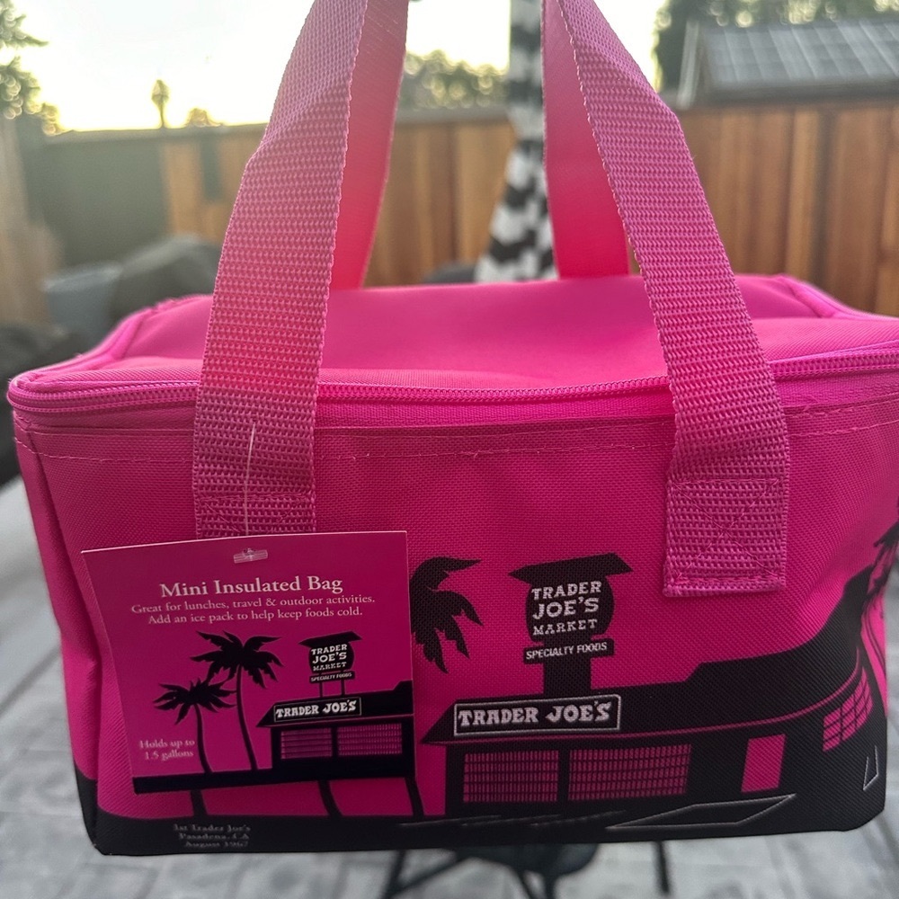 Trader Joe’s MINI insulated bag NWT